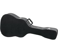 ROCKTILE Funda 4/4 para Guitarra Western de 12 Cuerdas (gigbag Acolchado, Compartimento Interior Integrado, con Cierre) Negro