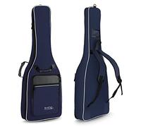 Rocktile Funda guitarra clásica 3/4-7/8 correas acolchadas tipo mochila azul