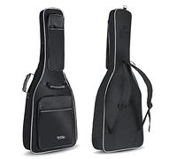 Rocktile Funda guitarra clásica De luxe correas acolchadas tipo mochila negro