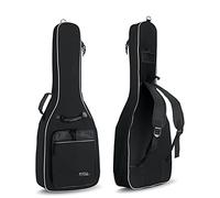 Rocktile - Funda para Guitarra clásica (3/4 y 7/8, Acolchada, con Mochila para Guitarra de Concierto)