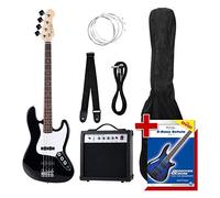 Rocktile Groovers Pack Bajo eléctrico JB negro