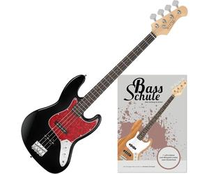 Rocktile Pro JB-30BK 70's Deluxe E-Bass SET + Partituras + CD