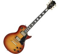 Rocktile Pro L-200OHB Guitarra Eléctrica - Cuerpo: Caoba - 2 Humbucker Pickups - Mástil de arce encolado - Diapasón de palisandro - Puente Tune-O-matic y Stop Bar Tailpiece - Orange Honey Burst