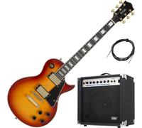Rocktile Pro L-200OHB Guitarra Eléctrica Orange Honey Burst Set AK20GR