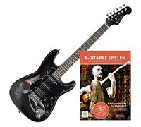 Rocktile Pro ST60-SK E-Guitarra Skull + Escuela de Guitarra