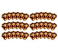 Rocktile Púas Brown Tortoise Medium Paquete de 36 - Grosor “Medium” (0,81 mm) - Forma Tradicional Teardrop - Material: Celuloide - Marrón