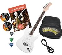 Rocktile Sphere Classic Guitarra Eléctrica Blanca + Set De Accesorios