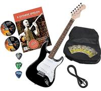 Rocktile Sphere Classic Guitarra Eléctrica Negra + Set De Accesorios