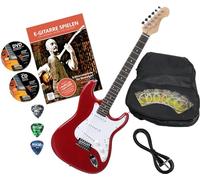 Rocktile Sphere Classic Guitarra Eléctrica Roja + Set De Accesorios