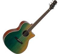 Rocktile WSC-150C-GN/BU Guitarra Western Verde/Azul, General, Peso: 1 | Modelo: WSC-150C-GN/BU, 95 kg, Número de cuerdas: 6, Orientación: Diestros, Cuerpo, Forma de cuerpo: Grand Auditorium, Mástil