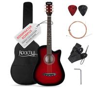 Rocktile WSD-5C-RDB Slim Line Set de Guitarras Western Redburst, General