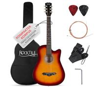 Rocktile WSD-5C-SB Slim Line Set De Guitarras Westerngitarren Sunburst