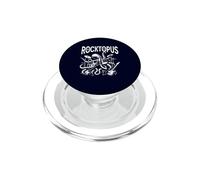 Rocktopus Pulpo Mecedor Divertido Rock Music Band Pun Music PopSockets PopGrip para MagSafe