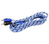 Rockville rtr062 6 '2 canales RCA cable de par trenzado Split Pin, 100% cobre