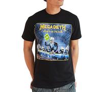 Rockwear Megadeth-Rust en Paz Camiseta (Negro) - -