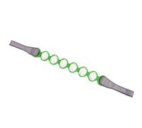 Rocky Green - Barra de masaje manual de espalda para aliviar el dolor de cuello, hombros y espalda baja, herramienta de masaje corporal de acero inoxidable y madera