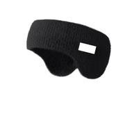 Rocky Green Calentador de orejas de invierno 2 en 1, calentador térmico para deportes con protección auditiva, 48 cm, para correr, esquí, ciclismo, Negro, 48 Centimeters