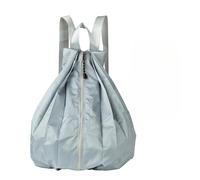 Rocky Green Mochila plegable de gran capacidad, diseño enrollable ligero, gris, negro, azul, rosa, 42 x 32 cm, Gray, S, Casual