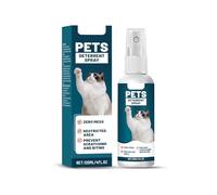 Rocky Green Spray disuasorio para gatos, uso en interiores y exteriores, fórmula natural de cítricos y ajo, 100 ml