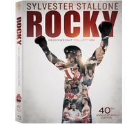 Rocky Heavyweight Collection(Rocky / Rocky II / Rocky III / Rocky IV / Rocky V / Rocky Balboa)( 40th Anniversary Edition) [Blu-ray]