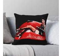 Rocky Horror Picture Show - Funda de almohada cuadrada de poliéster y lino, terciopelo, con cremallera, decoración para el hogar