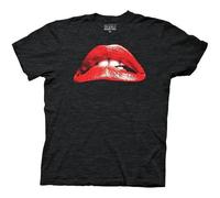 Rocky Horror Picture Show Lips Men's Cotton T-Shirt Black Shirt Top tee S