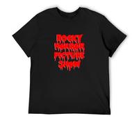 Rocky Horror Picture Show Men's Cotton T-Shirt Black Shirt Top tee 3XL