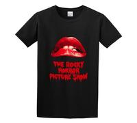 Rocky Horror Picture Show Men's Cotton T-Shirt Black Shirt Top tee XL