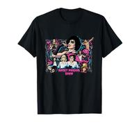 Rocky Horror Show Brad Janet Dr Frank-N-Furter Reparto de Dibujos Animados Camiseta