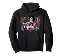 Rocky Horror Show Brad Janet Dr Frank-N-Furter Reparto de Dibujos Animados Sudadera con Capucha