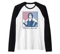 Rocky Horror Show Frank N Furter Texto japonés Camiseta Manga Raglan