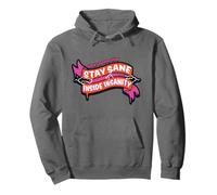 Rocky Horror Show Stay Sane Inside Insanity Columbia Cita Sudadera con Capucha