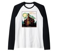 Rocky Horror Show Texto japonés Castillo de Frank N Furter Camiseta Manga Raglan