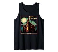 Rocky Horror Show Texto japonés Castillo de Frank N Furter Camiseta sin Mangas