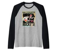 Rocky II Apollo Creed Let's Finish This Fight! Camiseta Manga Raglan