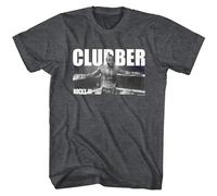 Rocky III Balboa V Clubber Lang Southside Slugger Mr Ba Baracas Men's Cotton T-Shirt Grey Shirt Top tee S