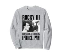 Rocky III I Predict Pain Rocky Vs Clubber Lang Panel Sudadera