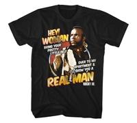 Rocky III Movie Hey Woman Come Over & I'Ll Show You A Real Man Men's T ShirtBlackXXL