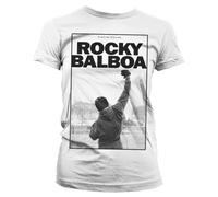 Rocky Licenciado Oficialmente Balboa - It Ain't Over Mujer Camiseta (Blanco), XX-Large