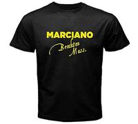 Rocky Marciano Brockton Blockbuster Boxing Legend Unisex 100% Cotton Short-Sleeve T-Shirts Black S