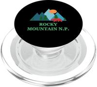 Rocky Mountain National Park Vacation Design PopSockets PopGrip para MagSafe