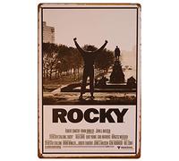 Rocky Póster De Pared Metal Retro Placa Cartel Cartel De Chapa Vintage Placas Decorativas Poster por Café Bar Garaje Salón Dormitorio