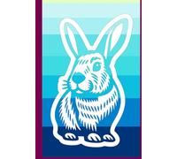 Rocky Rabbit Lined Notebook| Journal | 6 x 9 | Paperback | Planner: Students, Bunny Lovers, Creative Writers notebook