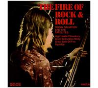 ROCKY SALVATION AND THE SATELLITES - FIRE OF ROCK N ROLL LP (VINYL ALBUM) UK WINDMILL 1972