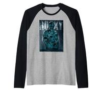 Rocky Silhouette Blues Camiseta Manga Raglan