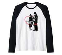 Rocky Valentine's Day Together We Fill Gaps Camiseta Manga Raglan
