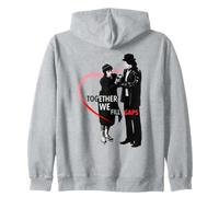 Rocky Valentine's Day Together We Fill Gaps Sudadera con Capucha