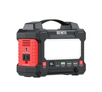 ROCKYA - Cargador portátil de 166.5 Wh para portátil de 150 W, batería de litio, estación de energía de reserva con toma de CA de 110 V y linterna (modo SOS) para cortes de emergencia en el hogar,