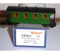 Roco 34063 H0e 4-achsiger Waldbahn-Personenwagen Locomotora Epoche 1/6 Nuevo En
