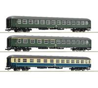 Roco 6200053 H0 Juego de 3 Unidades 3: D 377 "Hispania-Express de la Segunda Clase Büm 234, 2X 1./2ª Clase ABüm 225